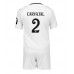 Maillot de foot Real Madrid Daniel Carvajal #2 Domicile vêtements enfant 2024-25 Manches Courtes (+ pantalon court)